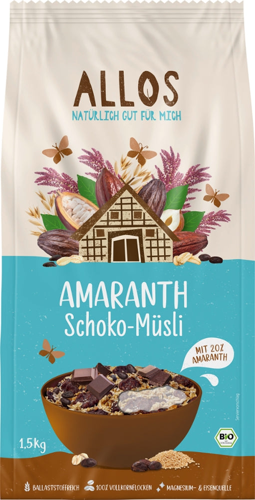 Amaranth Schoko Müsli Allos - Sanoverde