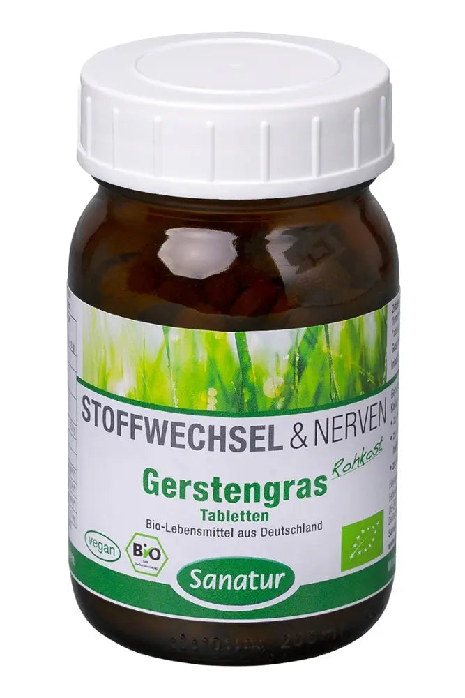 Gerstengras Tabletten, 250 St BIO Sanatur - Sanoverde