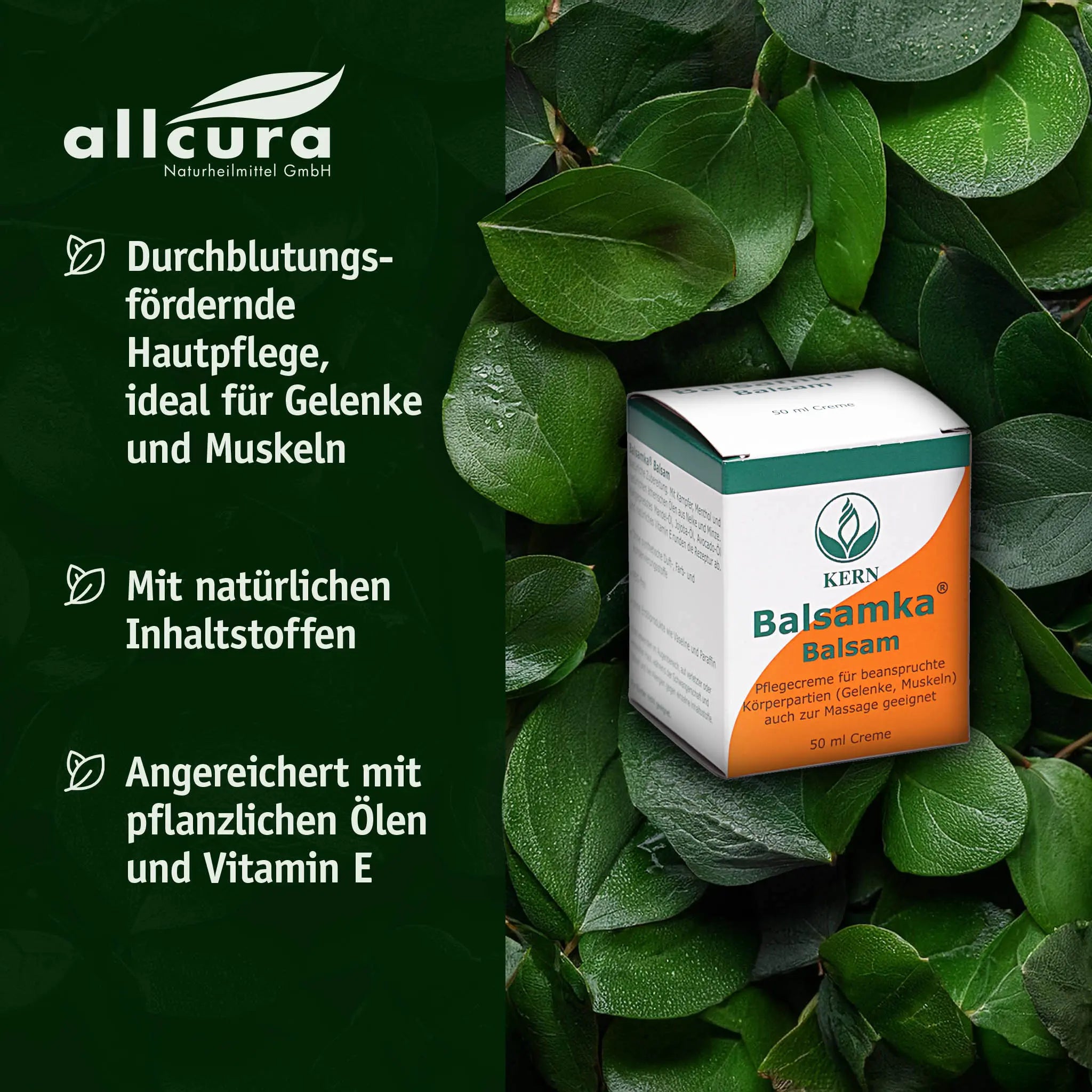 Balsamka Balsam BIO 50ml Allcura - Sanoverde