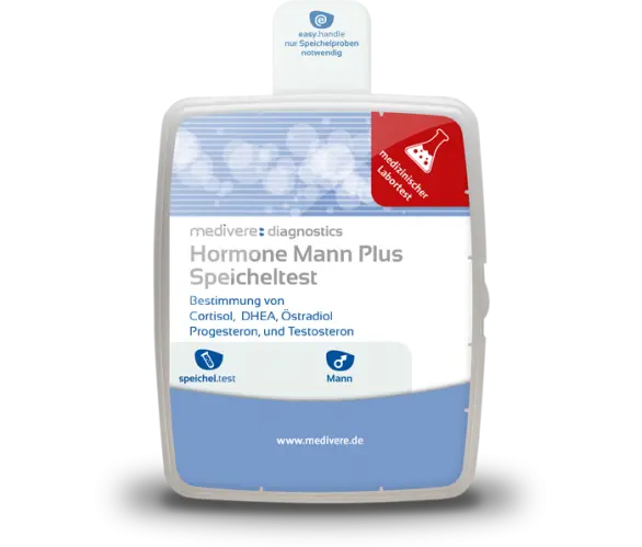 Vorsorge-Test Hormone Mann plus Medivere - Sanoverde