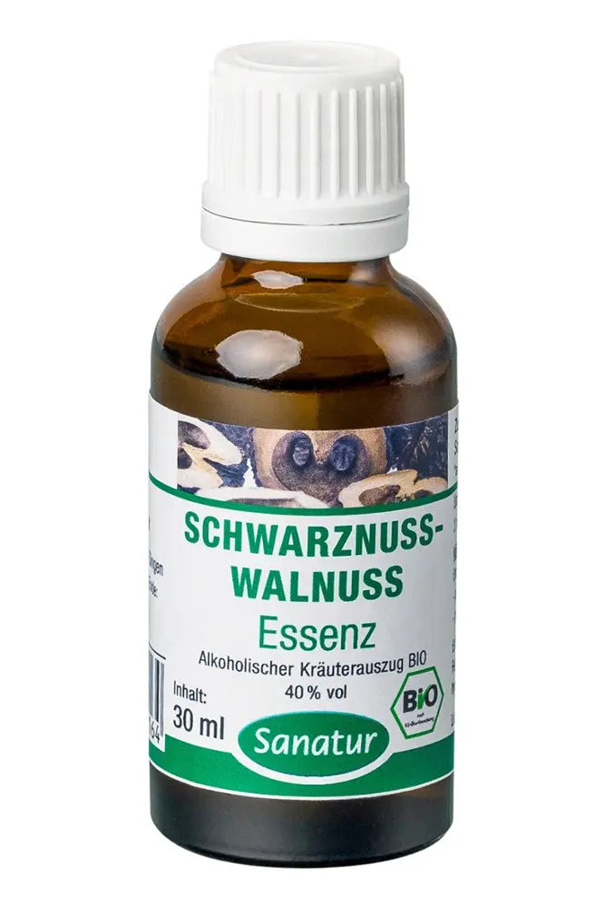 Schwarznuss Walnuss Tinktur BIO Sanatur - Sanoverde