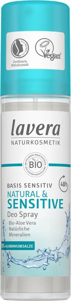 Deo Spray Natural&Sensitive Lavera - Sanoverde