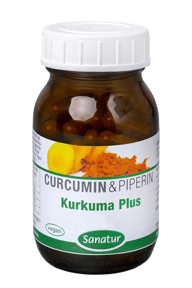 Kurkuma Plus Kapseln 60St. BIO Sanatur - Sanoverde