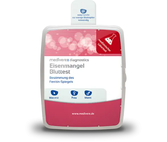 Eisenmangel Bluttest Medivere - Sanoverde