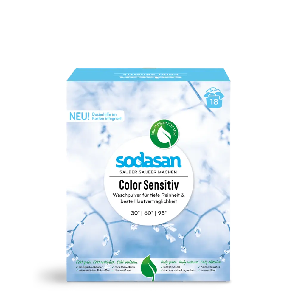 Color Waschpulver Sensitiv sodasan - Sanoverde