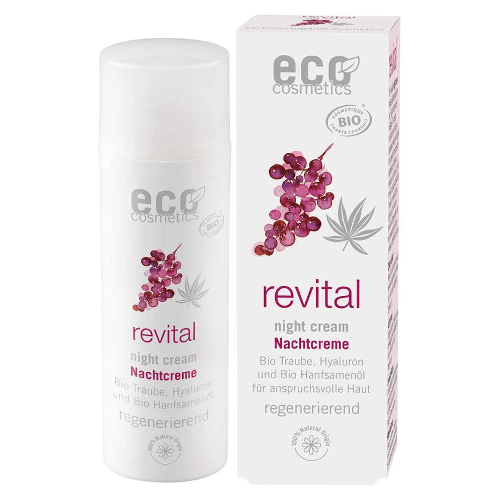 Nachtcreme revital ECO Cosmetics - Sanoverde