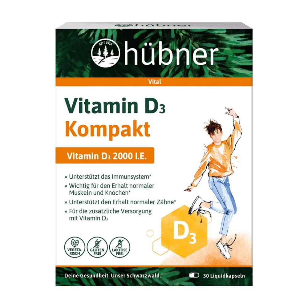 Vitamin D3 Kompakt Hübner - Sanoverde