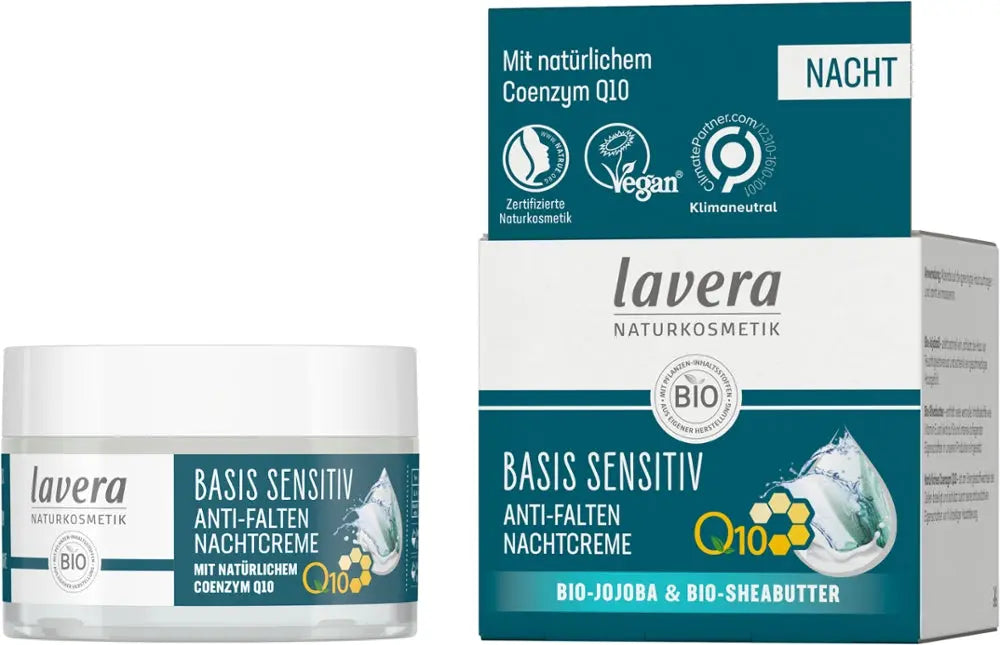 BS Anti-Falt Nachtcreme Q10 Lavera - Sanoverde