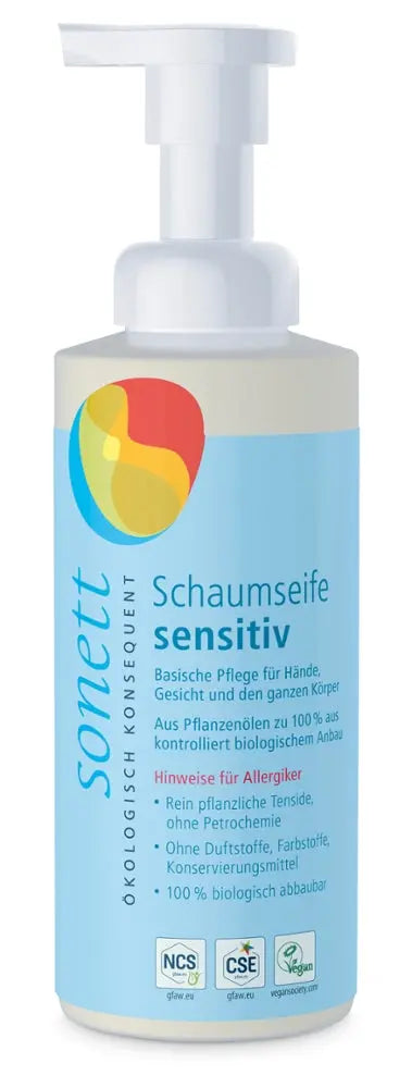 Schaumseife Sensitiv SONETT - Sanoverde