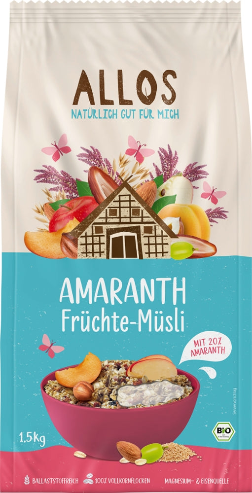 Amaranth Früchte Müsli Allos - Sanoverde