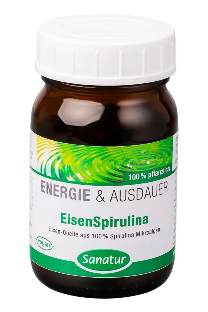 Eisen Spirulina Tabletten 250 St. BIO Sanatur - Sanoverde