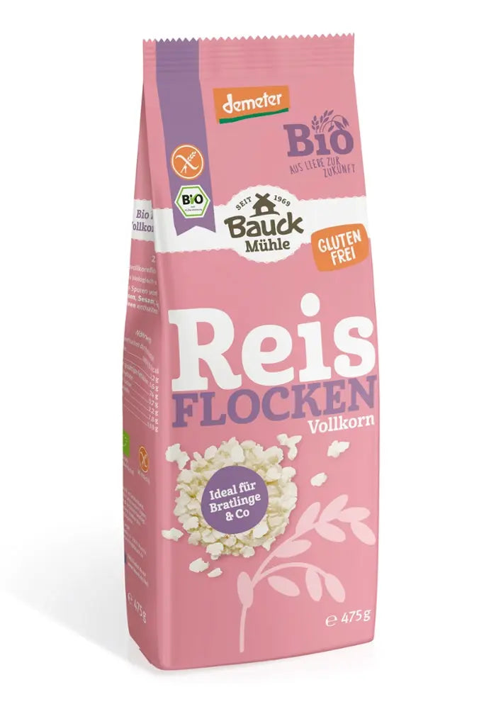 Bauckhof Reisflocken 475g BIO Bauckhof - Sanoverde