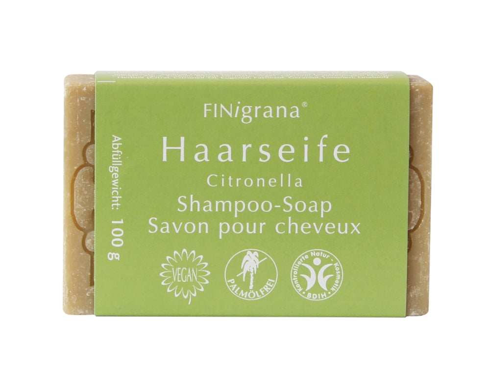 Aleppo Haarseife Citronella FINigrana® Naturkosmetik - Sanoverde