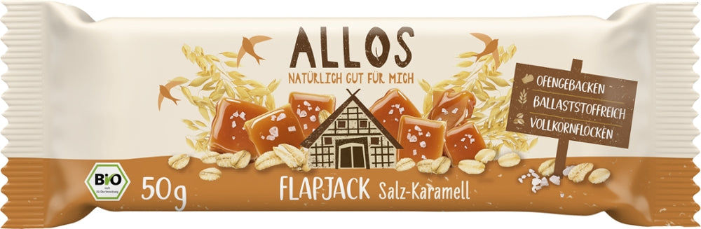 Hafer Flapjack Salz Karam Allos - Sanoverde