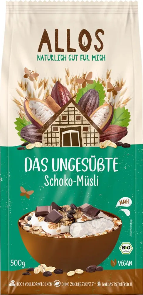 Ungesüßte Schoko-Müsli Allos - Sanoverde