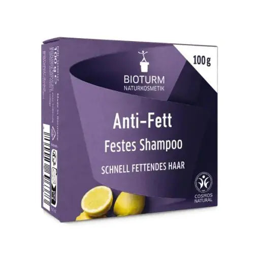 Bioturm Festes Shampoo fett. Haar 100g Bioturm - Sanoverde
