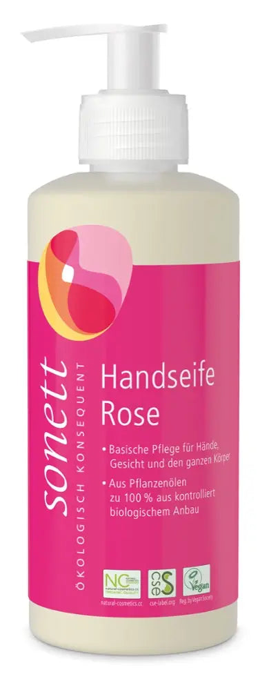 Handseife Rose SONETT - Sanoverde