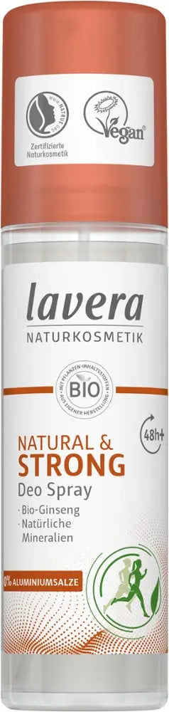 Deo Spray Natural & Strong Lavera - Sanoverde