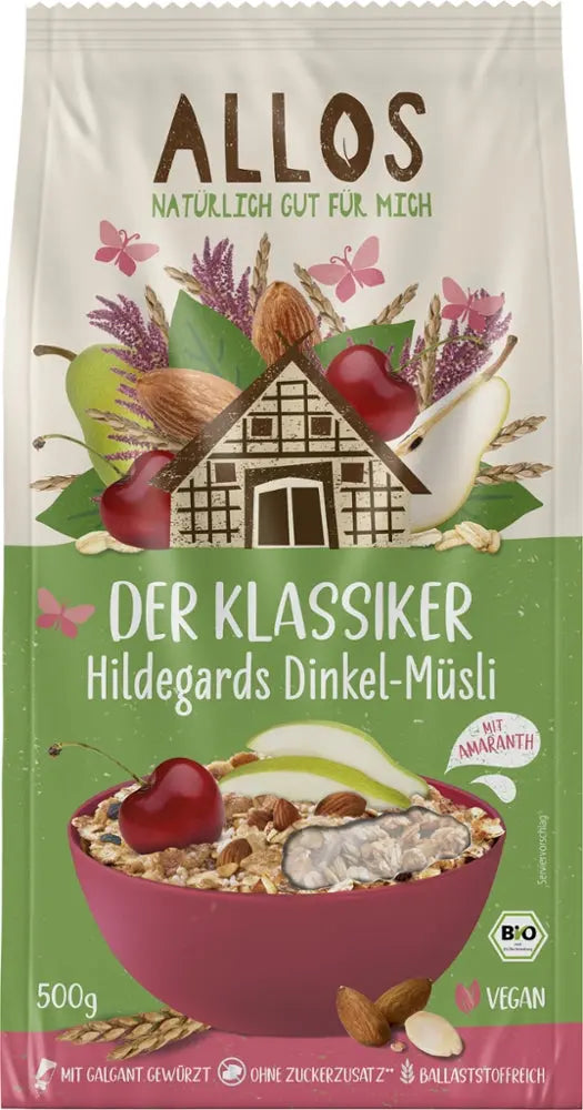 Hildegards Dinkel-Müsli Allos - Sanoverde