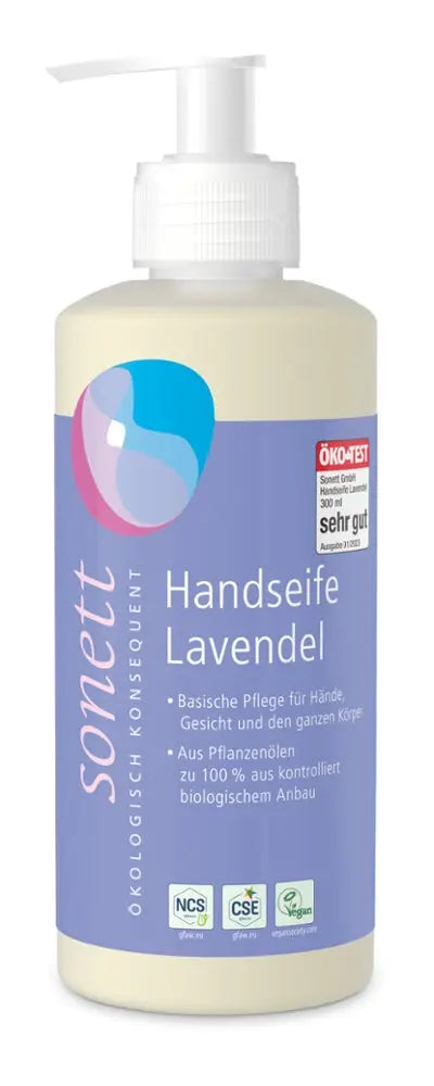 Handseife Lavendel SONETT - Sanoverde