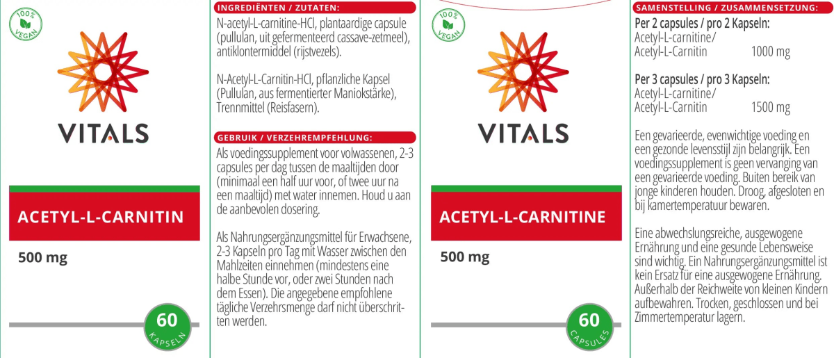 Acetyl - L - Carnetin - Sanoverde