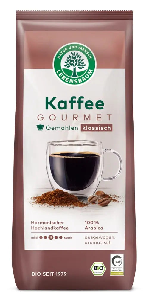 Gourmet Kaffee, gemahlen Lebensbaum - Sanoverde