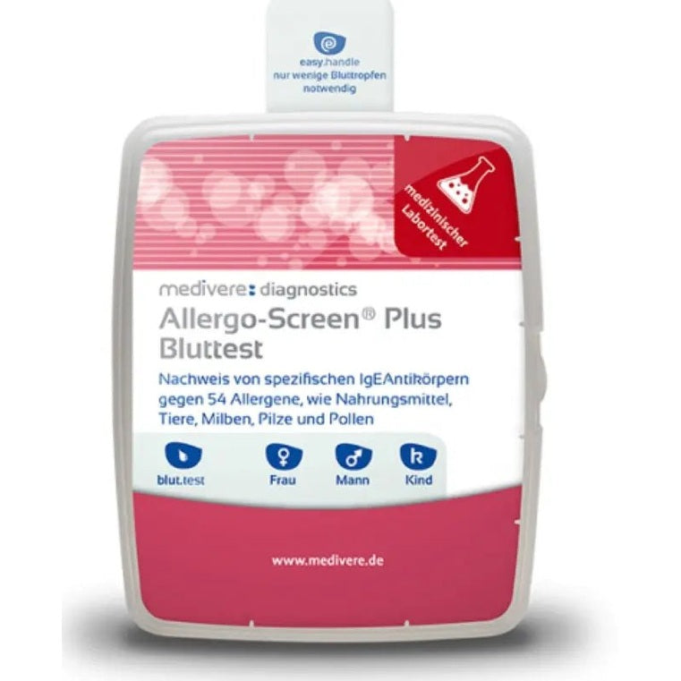 Allergo - Screen® Nahrungsmittel plus Bluttest - Sanoverde