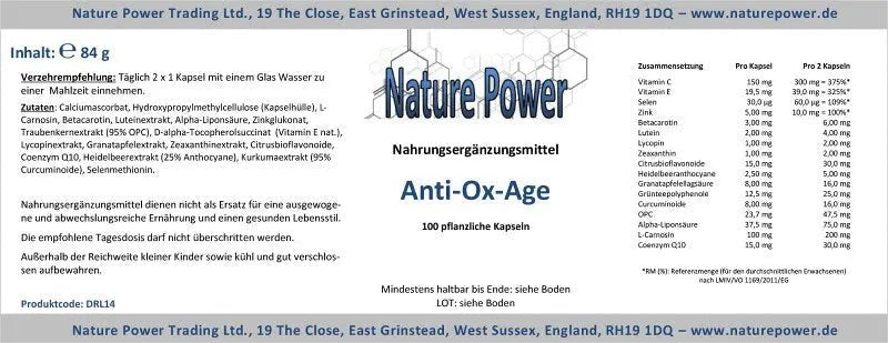 Anti Ox Age - Sanoverde