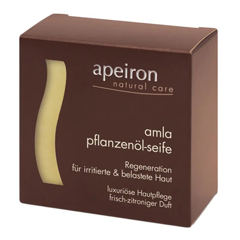 apeiron Pflanzenöl - Seife AMLA 100g - palmölfrei - Sanoverde
