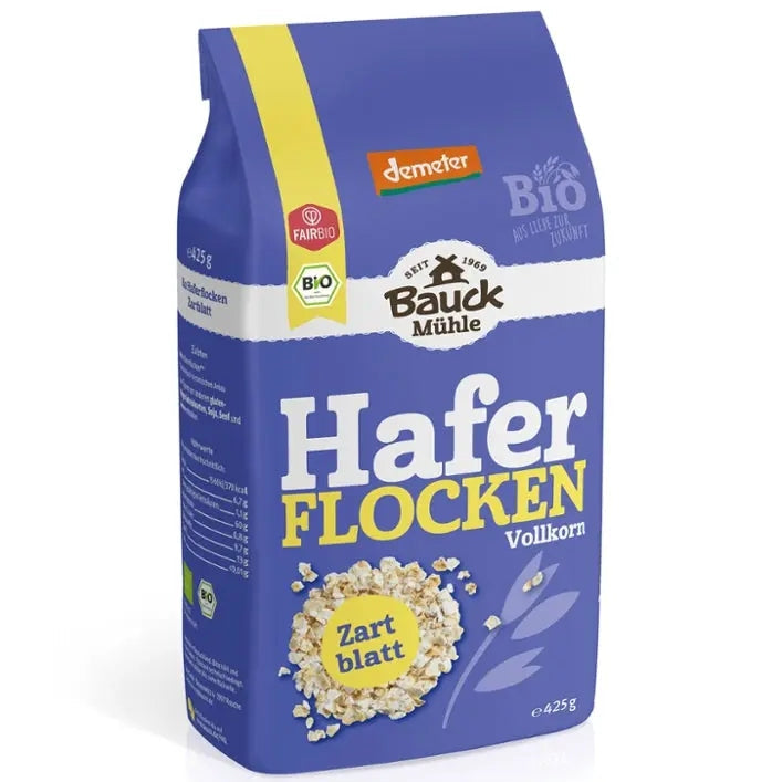 BauckhofHaferflocken, Zartblatt 425g BIO Bauckhof - Sanoverde