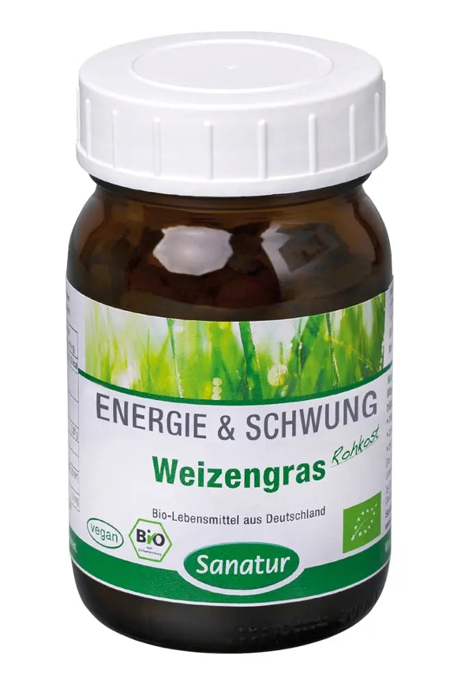 Weizengras Pulver BIO Sanatur - Sanoverde