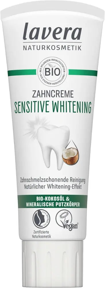 Zahncreme Sensitive Whiteni Lavera - Sanoverde