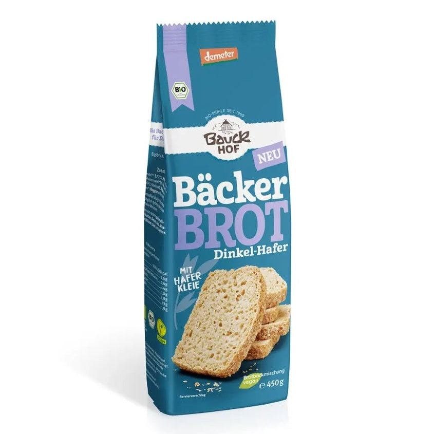 Bäcker Brot Dinkel - Hafer BIO - Sanoverde