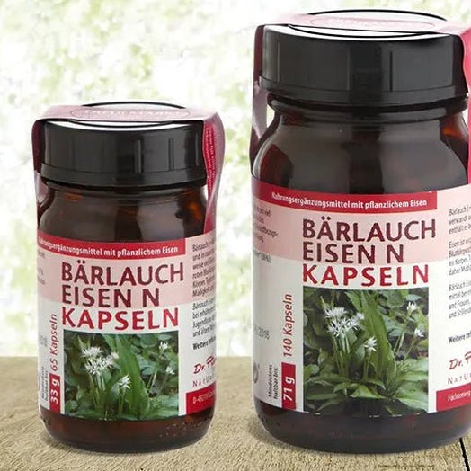 Bärlauch Eisen Kapseln N von Dr. Pandalis - Sanoverde