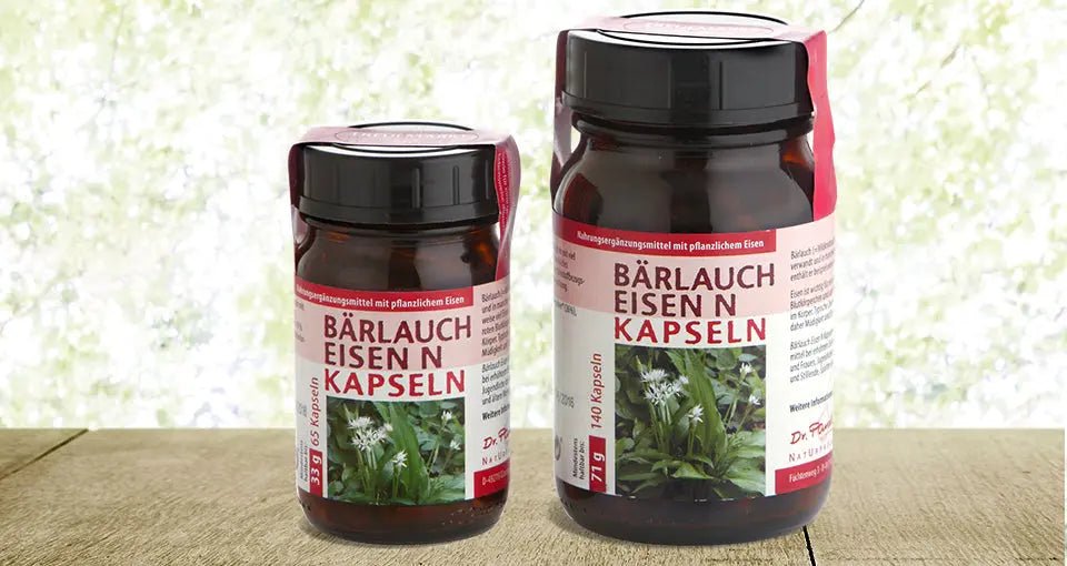 Bärlauch Eisen Kapseln N von Dr. Pandalis - Sanoverde