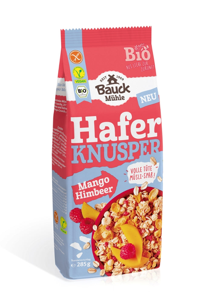 Hafer Knusp Müsl MangoHimbe Bauckhof - Sanoverde