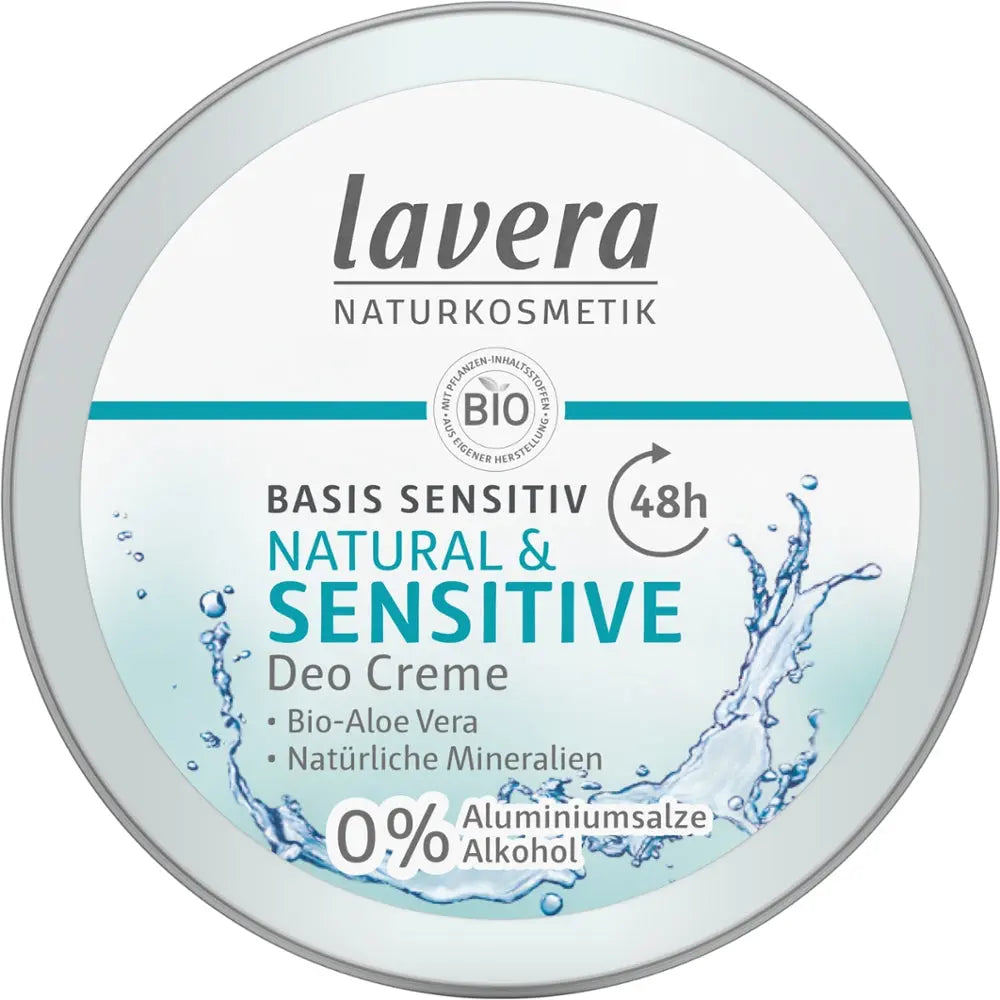 BS Deo Creme Natural & Sens Lavera - Sanoverde