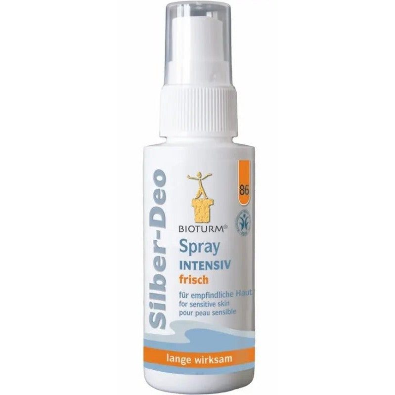 Bioturm Silber - Deo Spray intensiv frisch Nr. 86 - Sanoverde