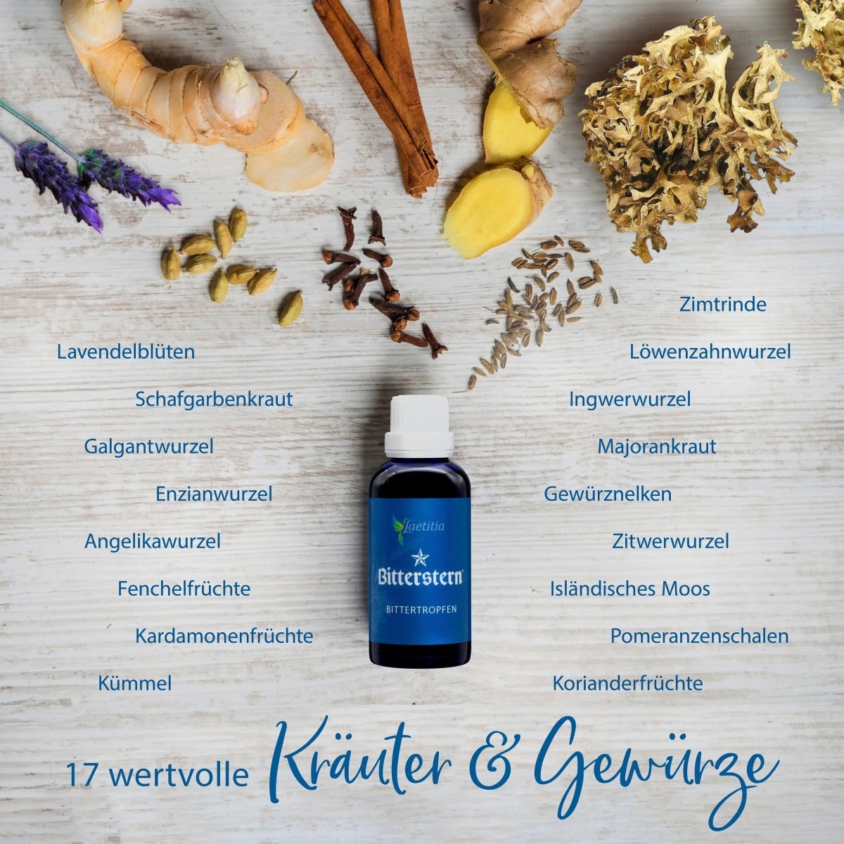 Bitterstern Bittertropfen 50ml - Sanoverde