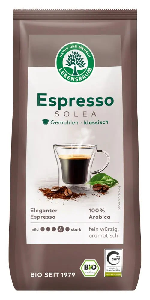 Solea Espresso, gemahlen Lebensbaum - Sanoverde