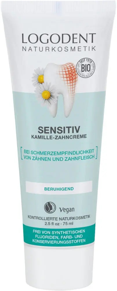 Sensitiv Kamille Zahncreme Logona - Sanoverde