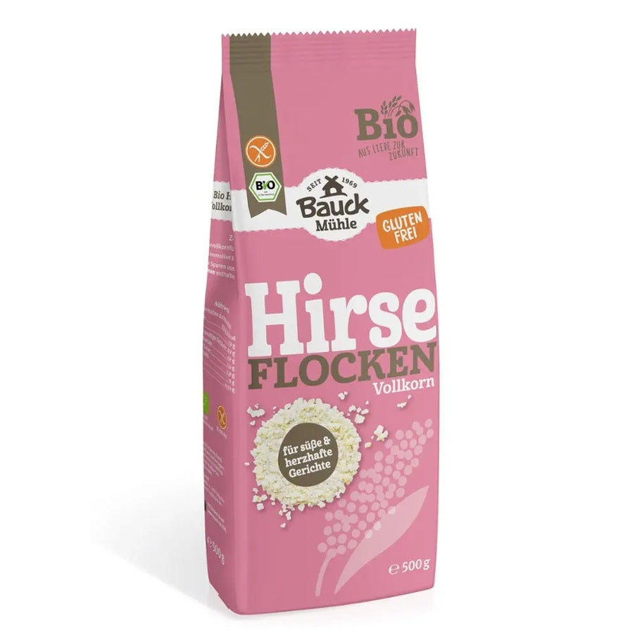 Bauckhof Hirseflocken 500g BIO Bauckhof - Sanoverde