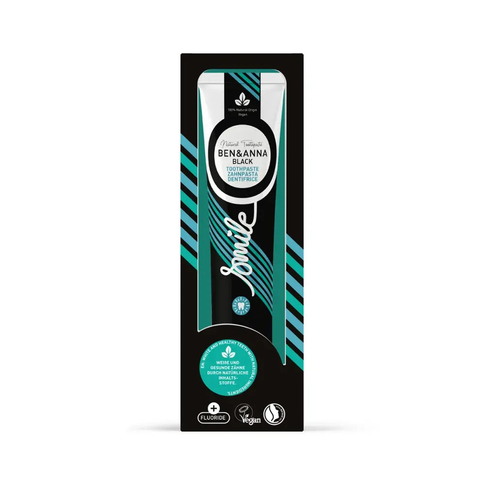 Toothpaste Black Ben&Anna Natural Care - Sanoverde