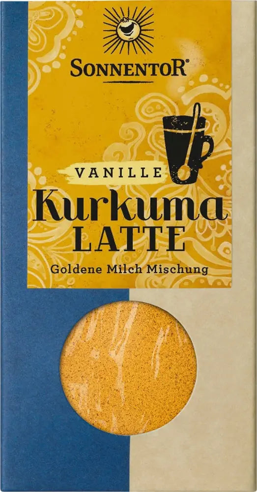 Kurkuma Latte Vanille Sonnentor - Sanoverde