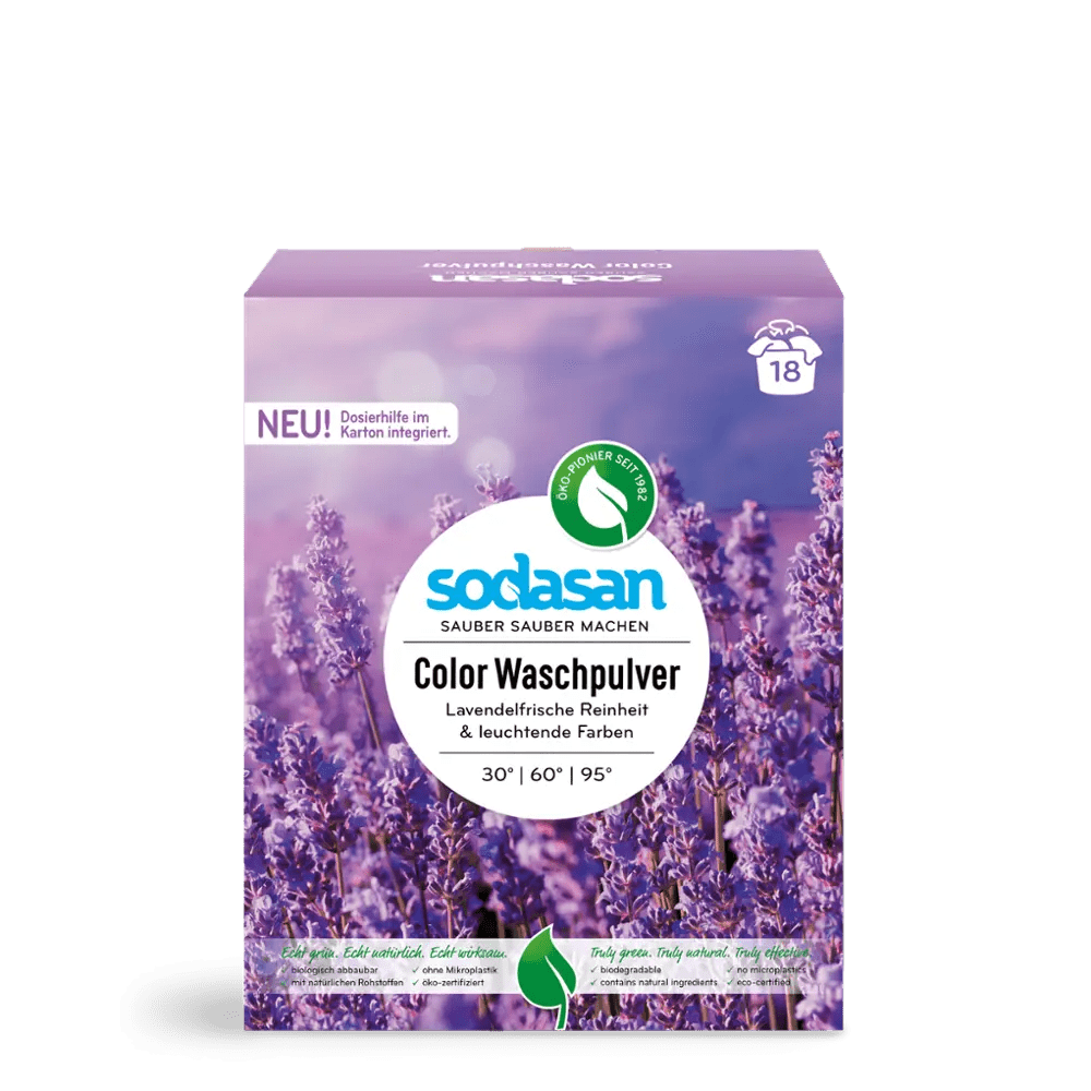 Color Waschpulver Lavendel - Sanoverde