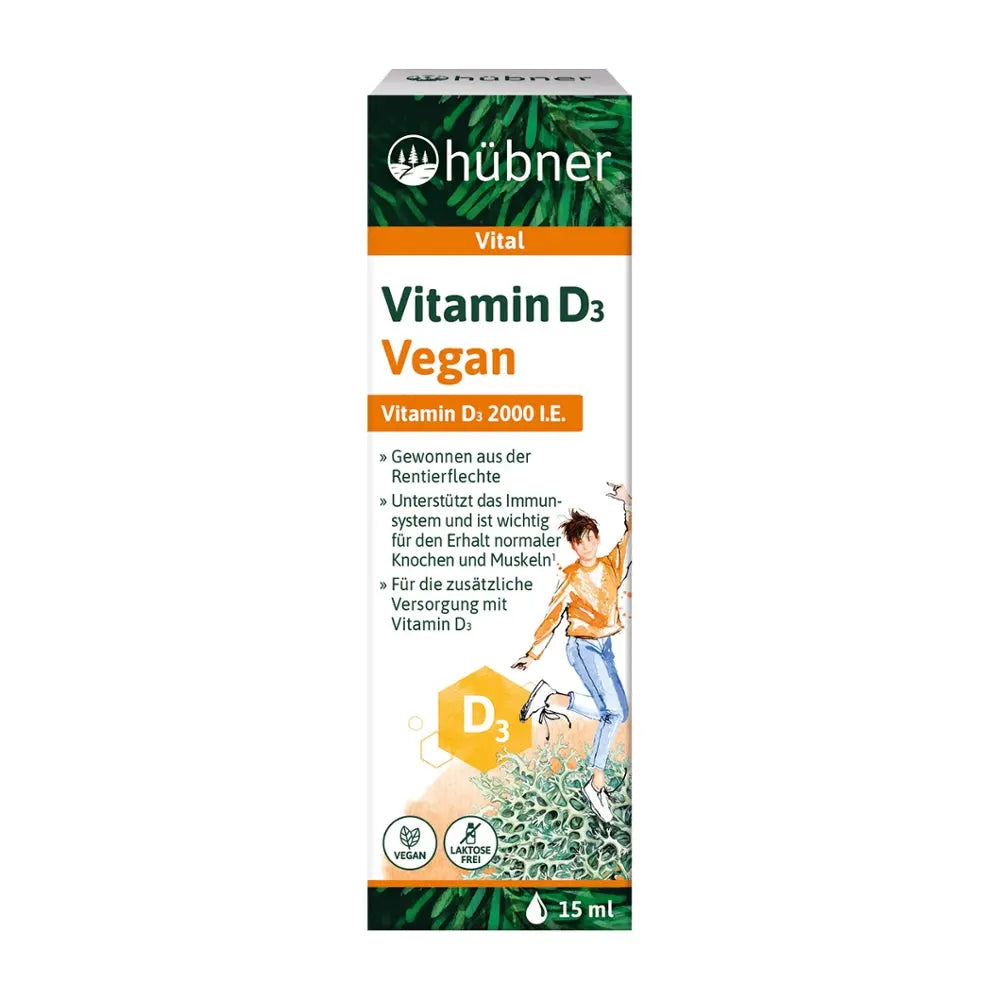 Vitamin D3 Vegan Tropfen Hübner - Sanoverde