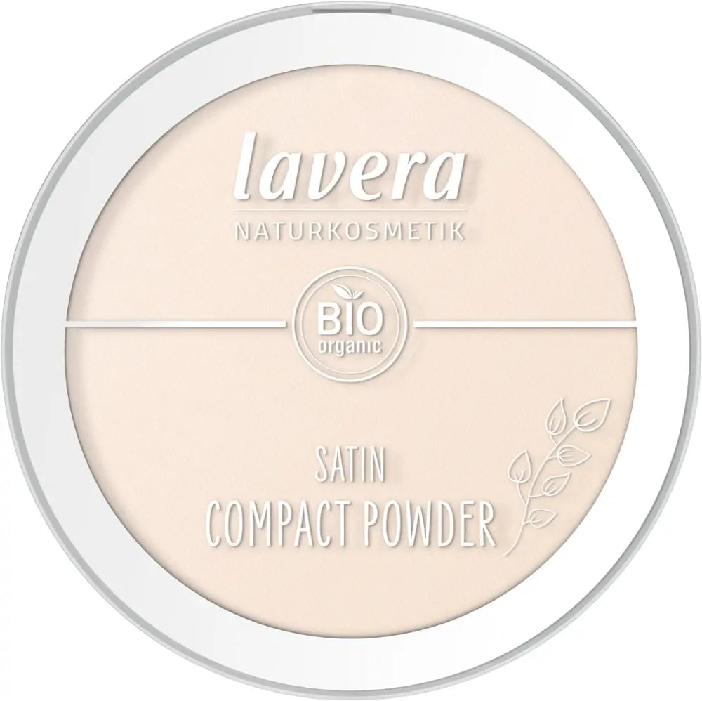 Satin Compact Powder 01 Lavera - Sanoverde