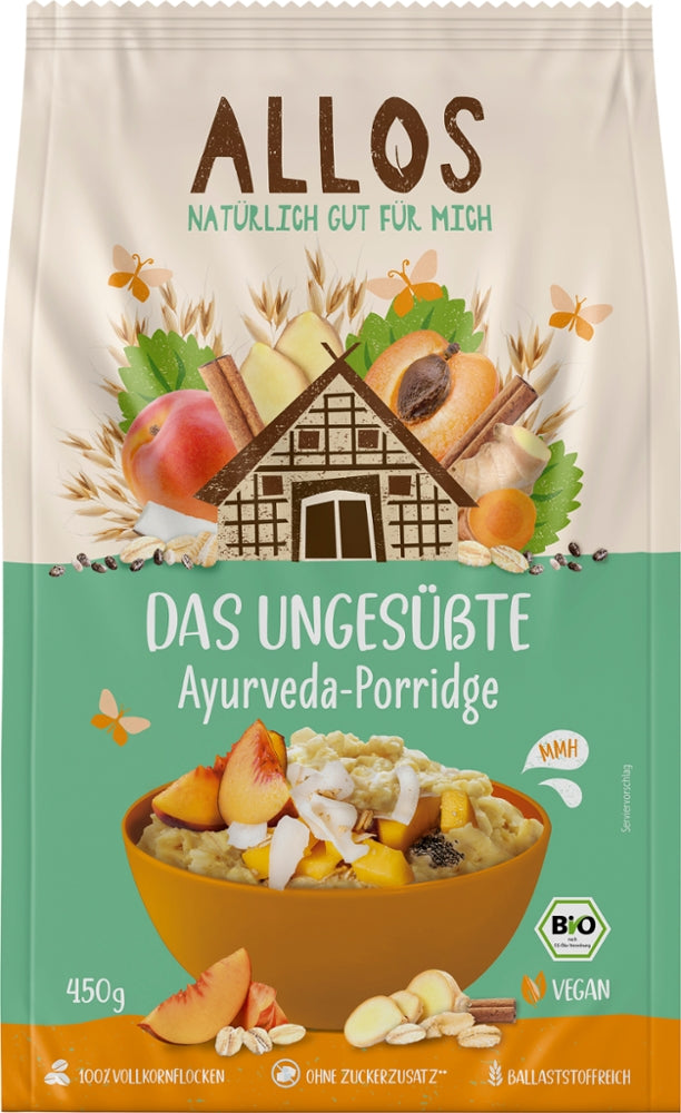 Ungesüßte Ayurveda-Brei Allos - Sanoverde