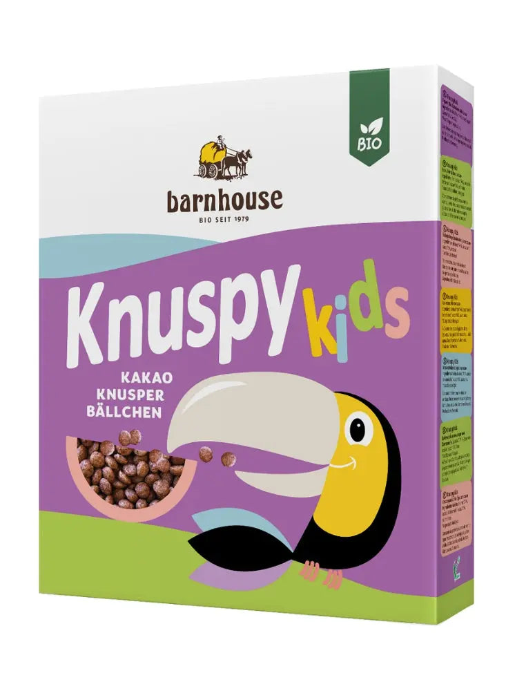 Knuspy Kids Kakaobällchen Barnhouse - Sanoverde