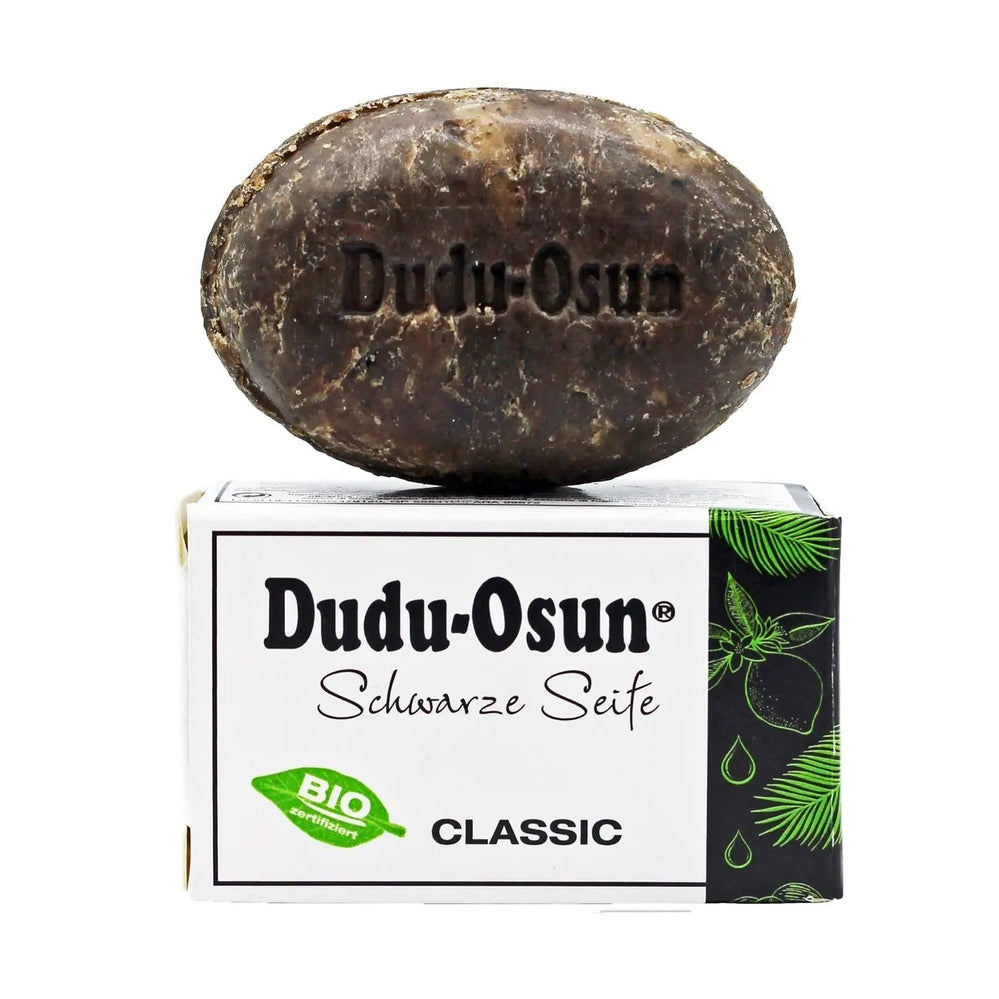 Dudu - Osun® CLASSIC - Schwarze Seife aus Afrika, 25g - Sanoverde